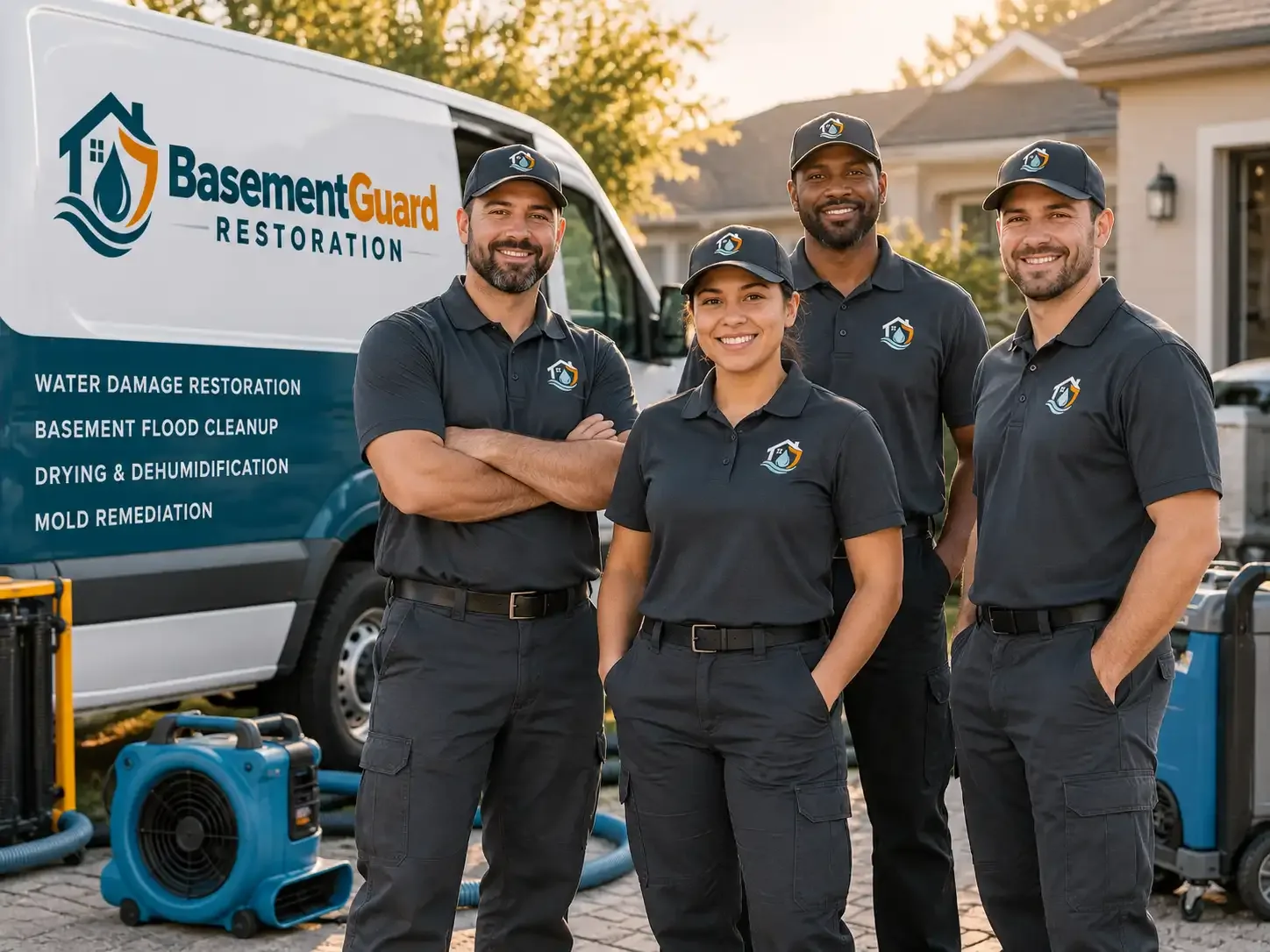 Basement Water Damage Restoration company in Woodberry Forest, VA